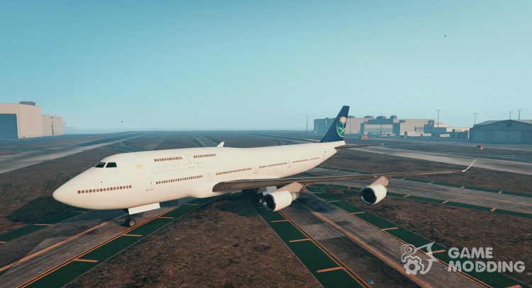 Saudi Airline Plane para GTA 5