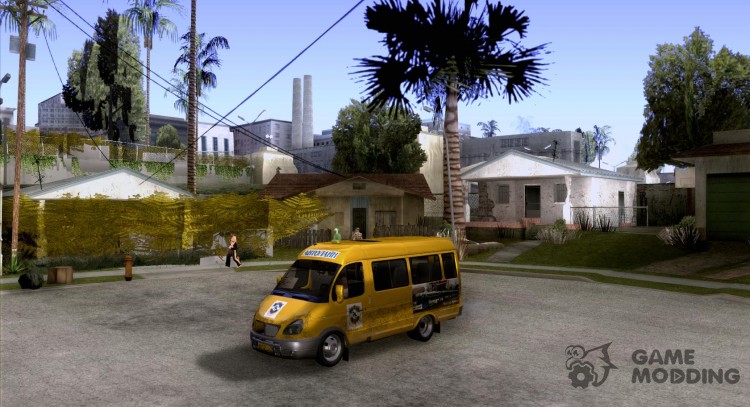 Газель Такси для GTA San Andreas