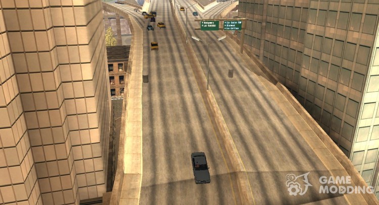 Новый алгоритм трафика автомобилей для GTA San Andreas