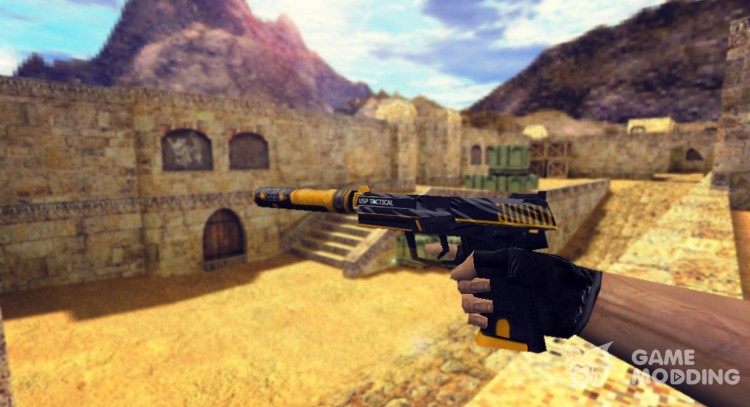 USP-s Orion Retexture for Counter Strike 1.6