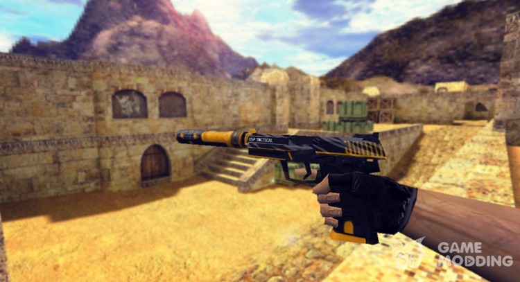 Usp-s Orion Retexture для Counter Strike 1.6