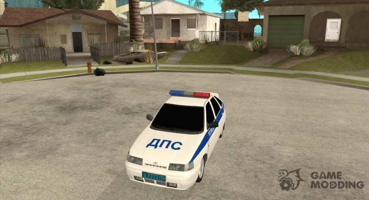 Policía de Vaz-2112 para GTA San Andreas