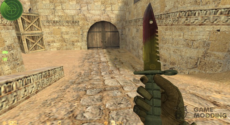M9 bayonet Marble Fade for Counter Strike 1.6