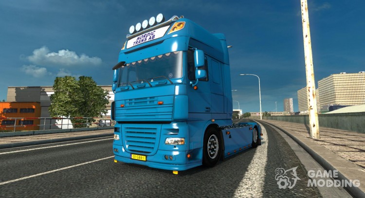 DAF XF 105 Nordic Trans AB para Euro Truck Simulator 2