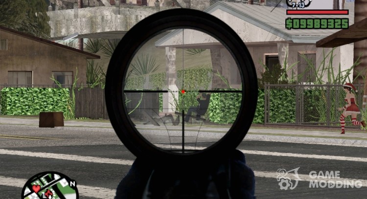 M4 Sniper MOD для GTA San Andreas