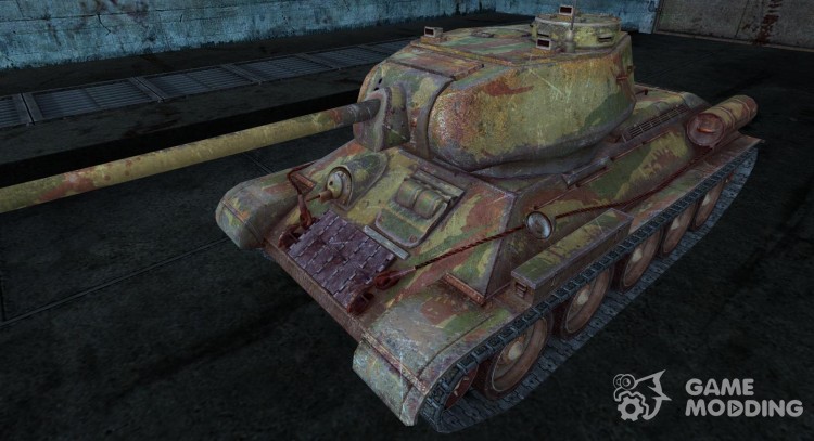 Skin for T-34-85 for World Of Tanks