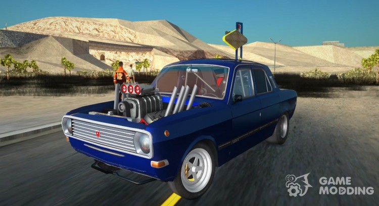 ГАЗ 24 Drag Edition для GTA San Andreas