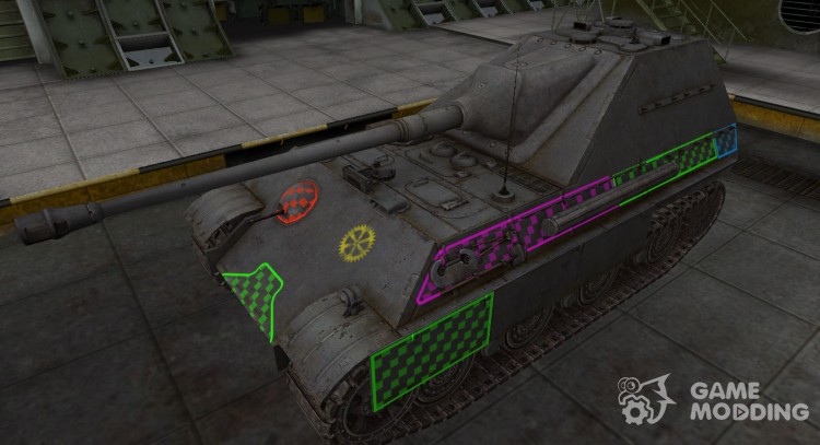 Quality of breaking through for the Jagdpanther II for World Of Tanks