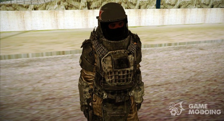 Солдат ВДВ (CoD: MW2) v3 для GTA San Andreas