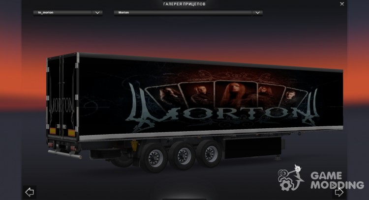 Автономный прицеп Morton для Euro Truck Simulator 2