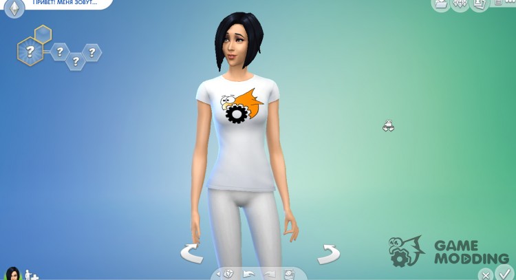 La Camiseta Gamemodding para Sims 4