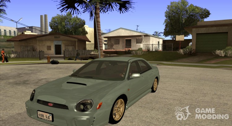 Subaru Impreza 2002 regulables-Stock para GTA San Andreas