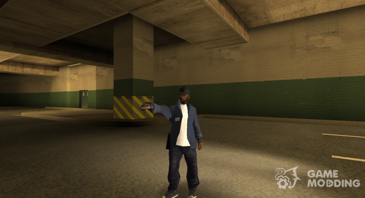 African American detective for GTA San Andreas