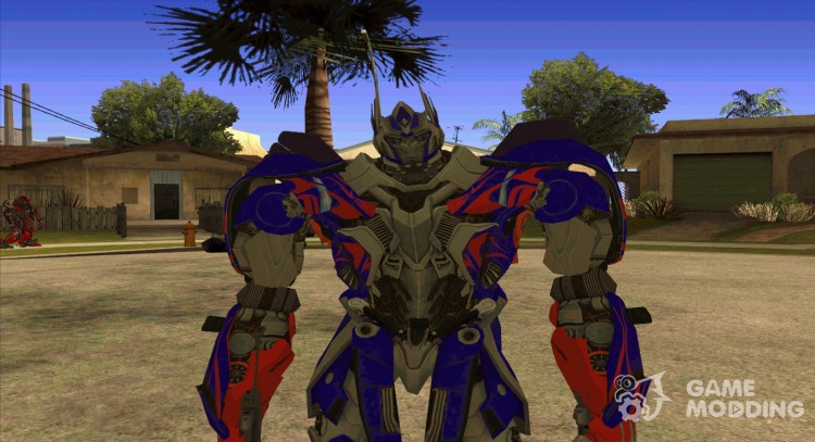 Optimus Prime Skin from Transformers para GTA San Andreas