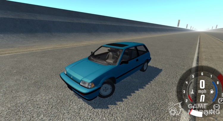 Honda Civic SI 1986 для BeamNG.Drive