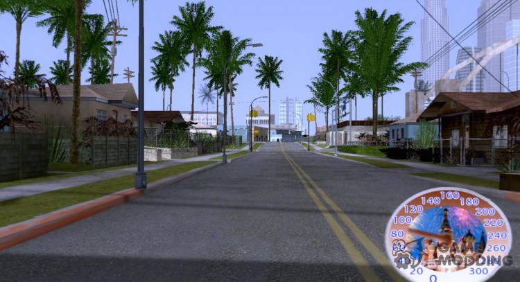 Spedometr RUSSIAN v.2 для GTA San Andreas