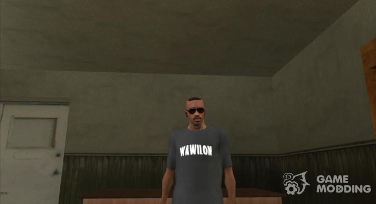 Camiseta WAWILON para GTA San Andreas