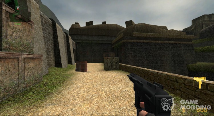 AP's 1-handed anims Tec-9 for Counter-Strike Source