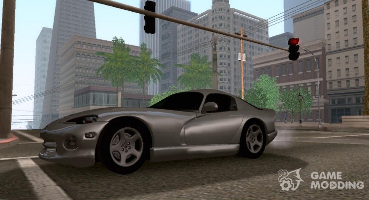 Dodge Viper GTS Tunable для GTA San Andreas