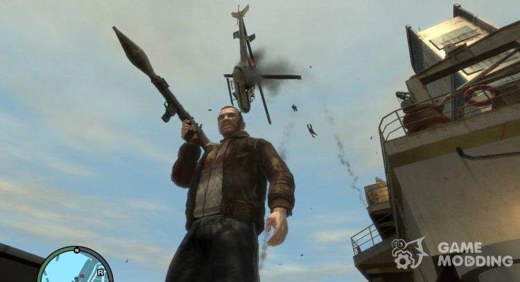 Пак оружий из Grand Theft Auto V для GTA 4