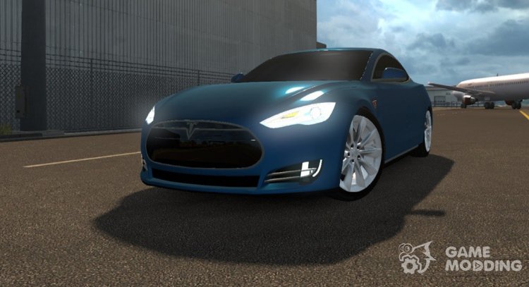 Tesla Model S для Euro Truck Simulator 2