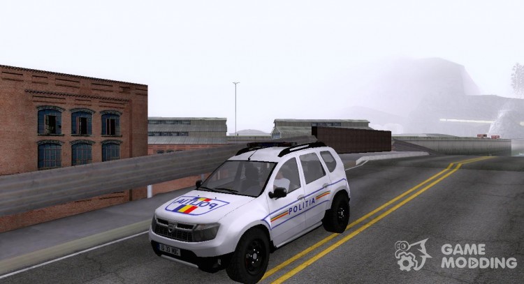 Dacia Duster Policía para GTA San Andreas