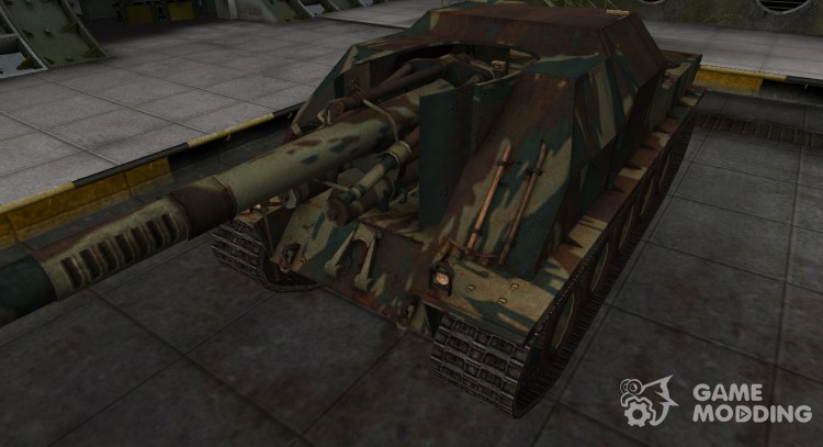 Francés nuevo skin para Lorraine 155 mle. 51 para World Of Tanks