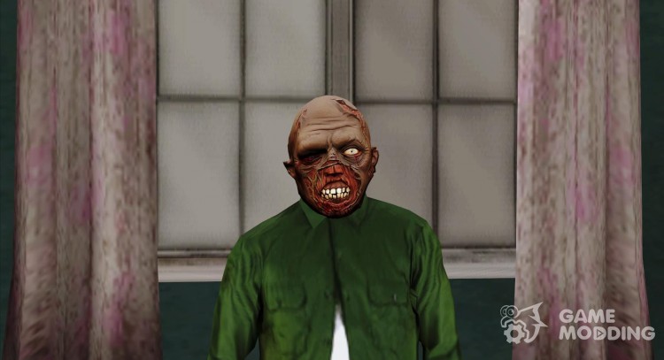 La máscara de zombie v2 (GTA Online) para GTA San Andreas