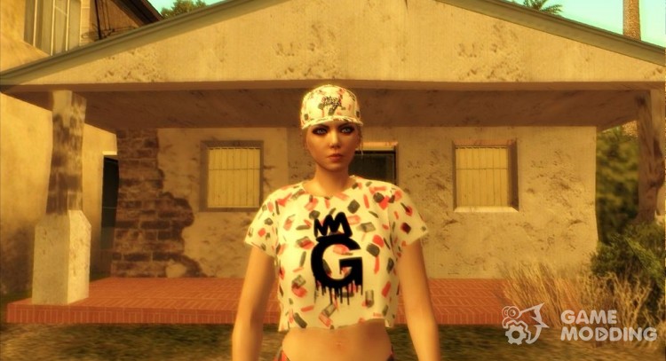 GTA V Online DLC Female 2 para GTA San Andreas