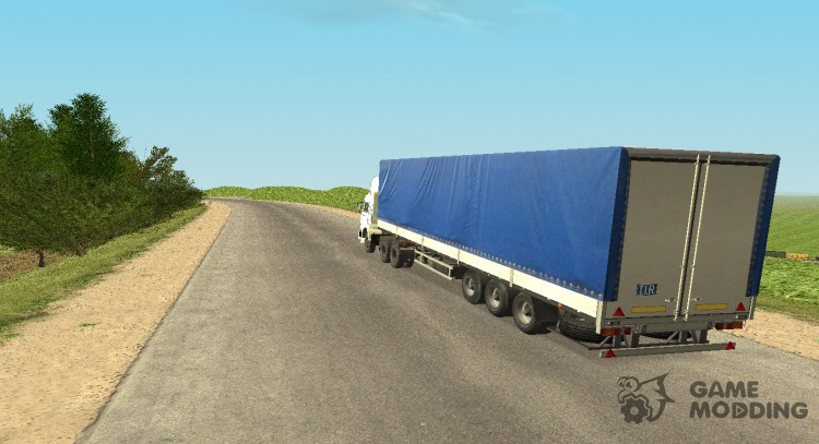 Semi trailer MAZ-9758 012 for GTA San Andreas