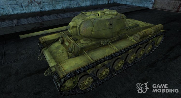KV-1 c PaHaN125 (želtyjzelenyj) for World Of Tanks