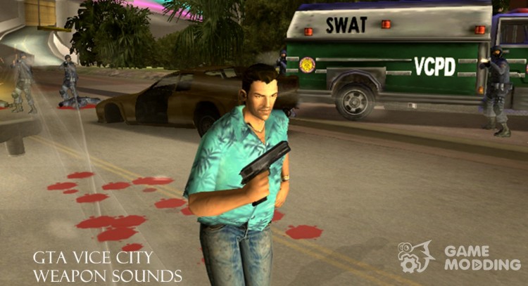 GTA Vice City Weapon Sounds для GTA San Andreas