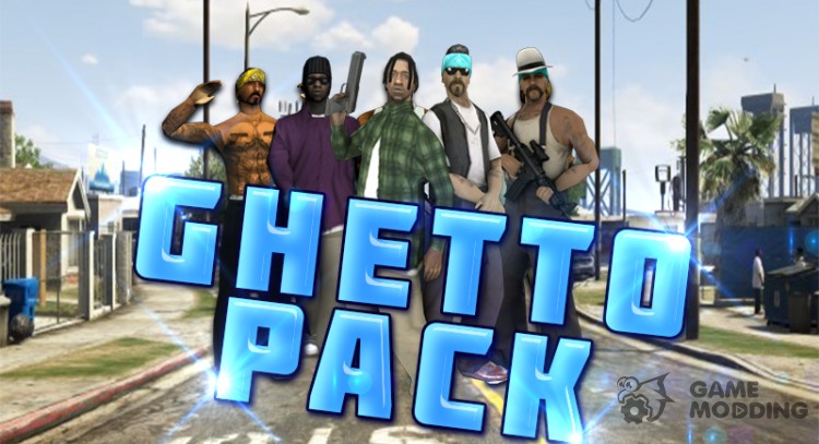 GhettoPack для GTA San Andreas