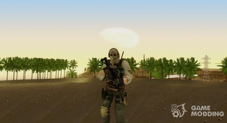 Modern Warfare 2 Soldado De Invierno 10 para GTA San Andreas