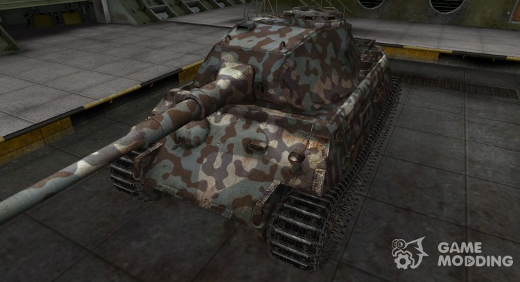Mountain camouflage for VK 45.02 (P) Ausf. (A) for World Of Tanks