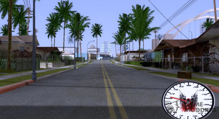 Спидометр Неудержимые для GTA San Andreas