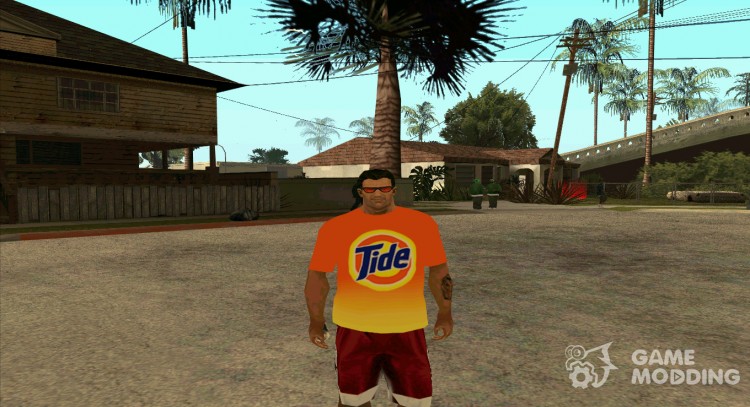 Футболка Tide для GTA San Andreas