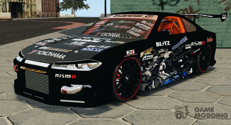 Nissan Silvia S15 HKS para GTA 4