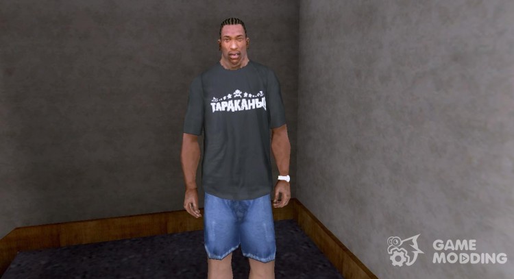 T-shirt Cockroaches for GTA San Andreas