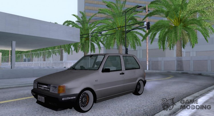 Fiat Uno Turbo HellaFlush для GTA San Andreas