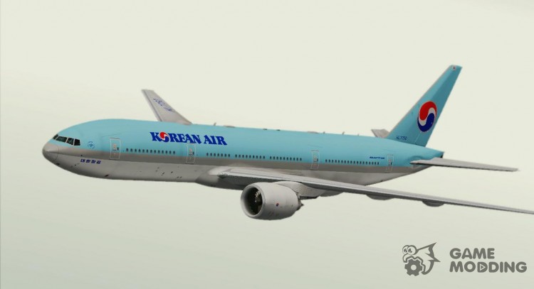 Boeing 777-200ER Korean Air HL7750 for GTA San Andreas