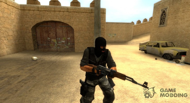 Настой в черный камуфляж Феникс для Counter-Strike Source
