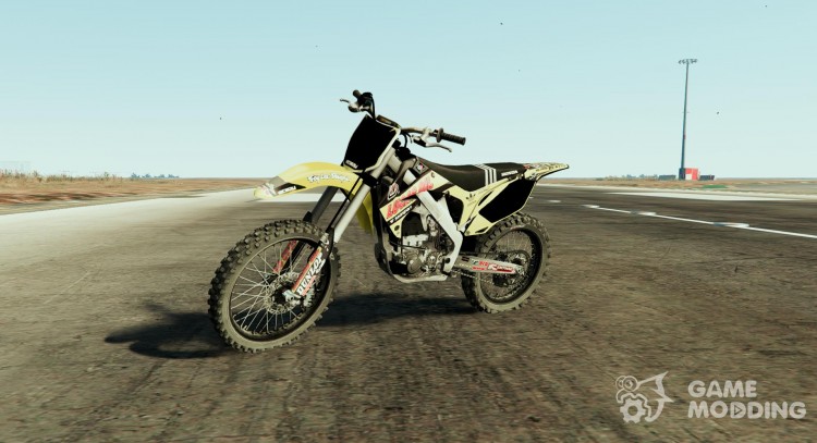 2009 Honda CR450R - Lucas Oil Yellow para GTA 5