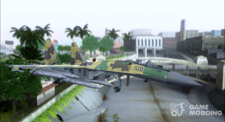 Su-35 Flanker-E ACAH для GTA San Andreas