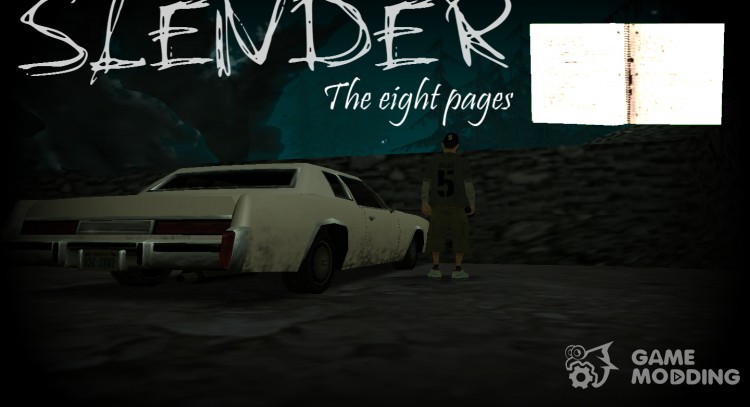 Slender The Eight Pages для GTA San Andreas