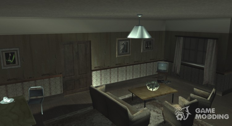 El nuevo interior en la casa de CJ para GTA San Andreas