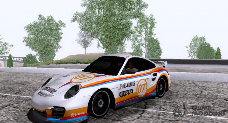 Porsche 997 GT2 Fullmode для GTA San Andreas