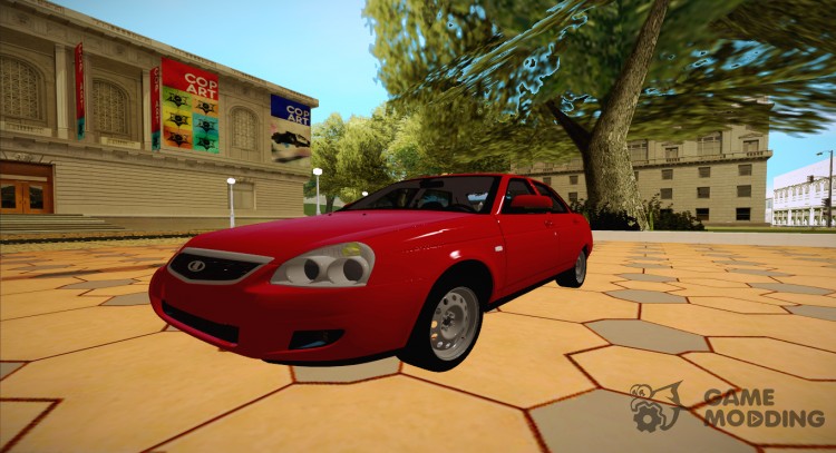 Lada Priora 2170 Tuneable para GTA San Andreas