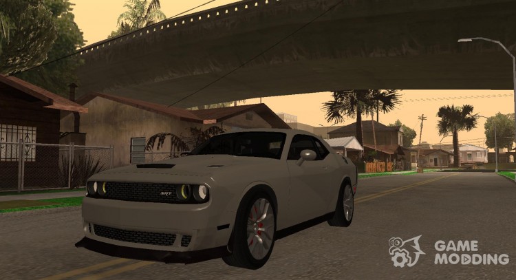 El Dodge Challenger SRT Hellcat para GTA San Andreas