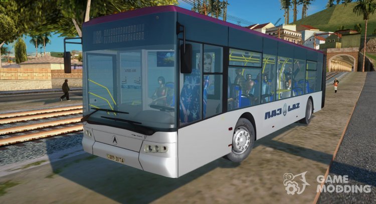 ЛАЗ Е301 Троллейбус для GTA San Andreas